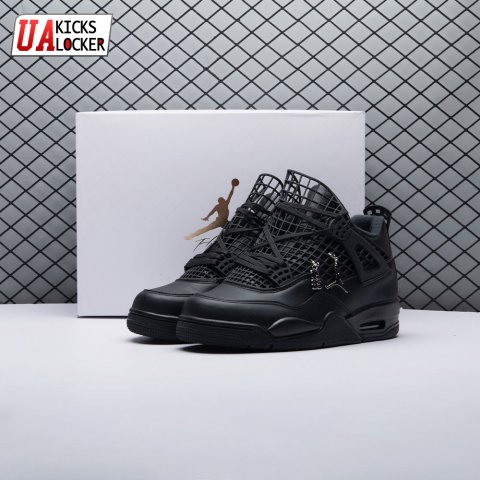 Jordan 4 Retro Net Black Unisex