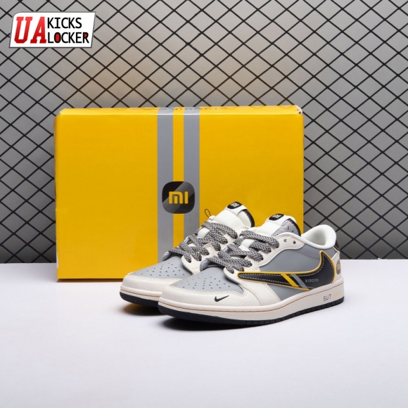 Travis Scott x Fragment Design x Air Jordan 1 Low OG SP AJ1 Su7-Ultra XX3168-162 Unisex