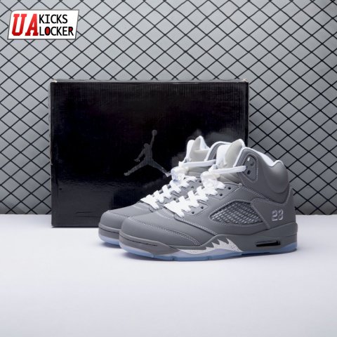 Jordan 5 Retro Wolf Grey 136027-005 Men's