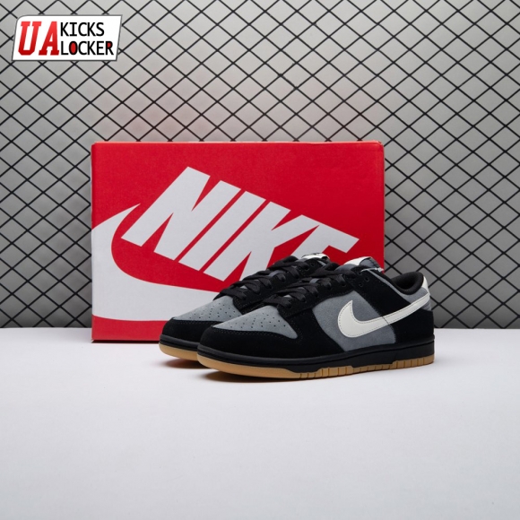 Nike Dunk Low SE Black Grey Gum HQ1931-001 Unisex