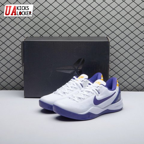 Nike Kobe 8 Protro Whit Court Purple HF7485-001 Men's