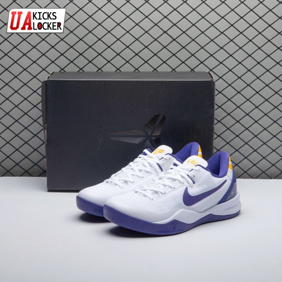 Nike Kobe 8 Protro Whit Court Purple HF7485-001 Men's