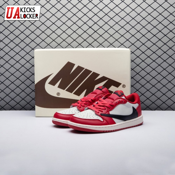 Travis Scott Jordan 1 Low Chicago DZ4137-700 Unisex