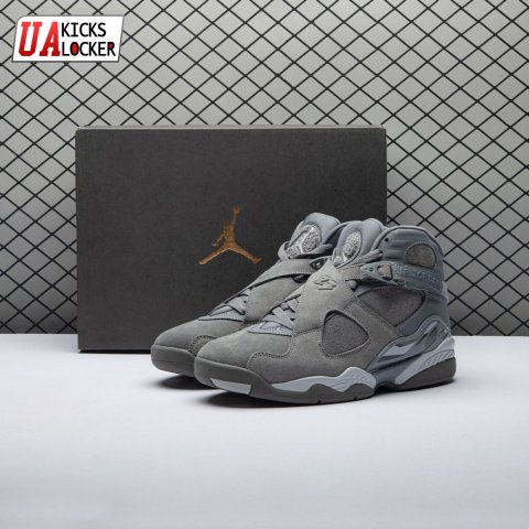 Jordan 8 Retro Cool Grey 305381-014 Men's