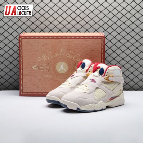 Jordan 8 Retro SP SoleFly Mi Casa Es Su Casa FJ2850-107 Men's