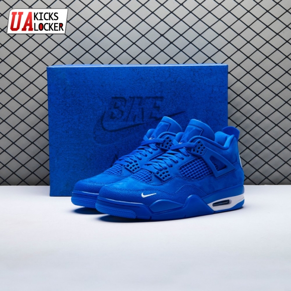 Jordan 4 x Nigel Sylvester Brick by Brick Blue Men's