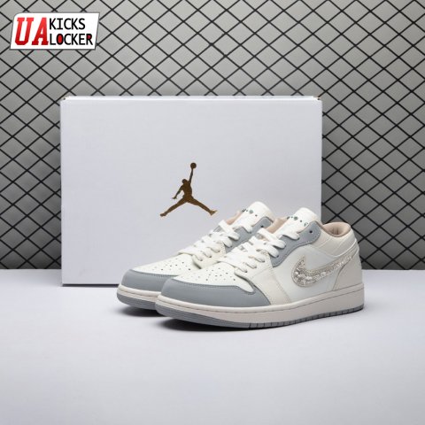 Jordan 1 Low Sail Soft Pearl IH7323-100 Unisex