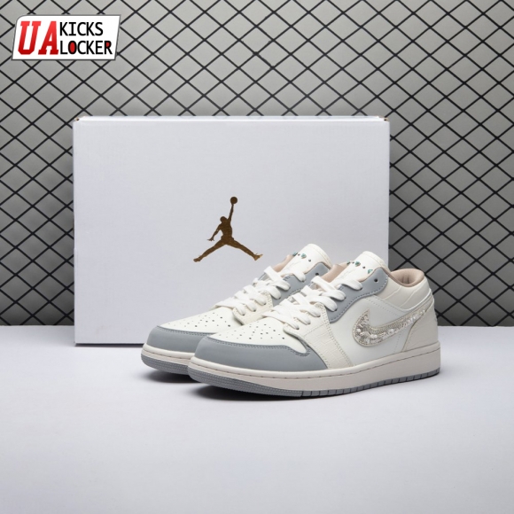 Jordan 1 Low Sail Soft Pearl IH7323-100 Unisex
