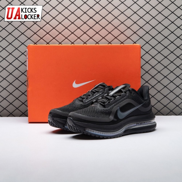 Nike Air Zoom Pegasus Premium Black Metallic Silver HQ2592-005 Men's