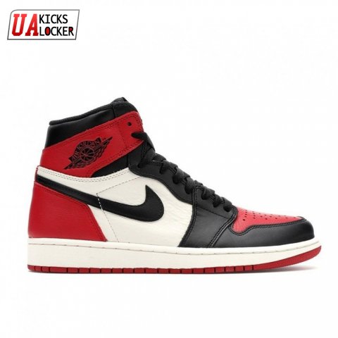Jordan 1 Retro High Bred Toe Unisex