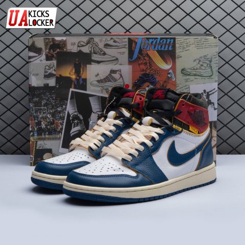 Jordan 1 Retro High Union Los Angeles Blue Toe Men's