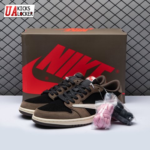 Travis Scott x Air Jordan 1 Low 'Mocha' Unisex