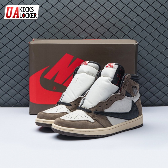 Travis Scott x Air Jordan 1 Retro High OG 'Mocha' Unisex