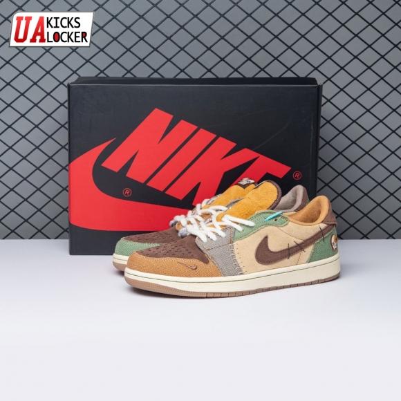 Jordan 1 Retro Low OG Zion Williamson Voodoo DZ7292-200 Unisex