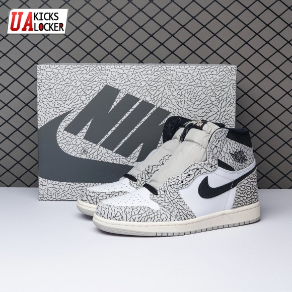 Jordan 1 Retro High OG White Cement DZ5485-052 Men's