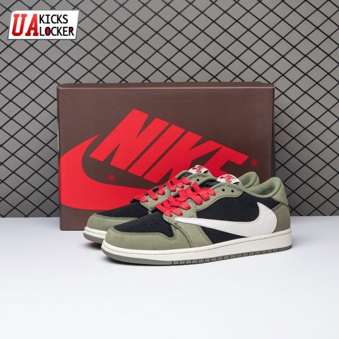 Air Jordan 1 Low Dark Green CQ4277-008 Unisex