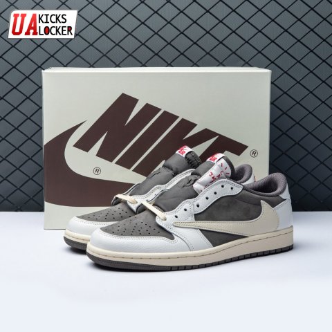 Travis Scott x Air Jordan 1 Low Reverse Mocha DM7866 Unisex