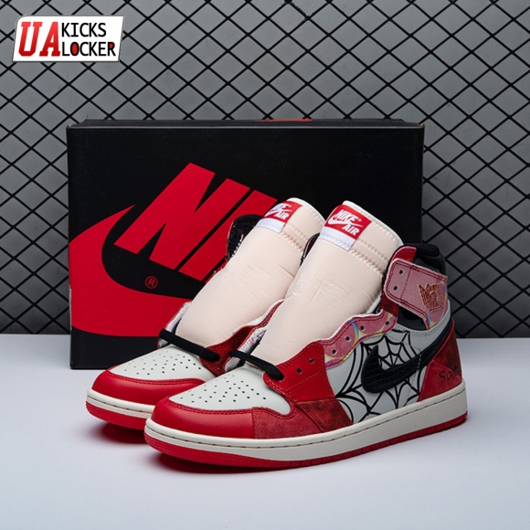 Jordan 1 Retro High OG Spider-Man Across the Spider-Verse DV1748 601 Men's
