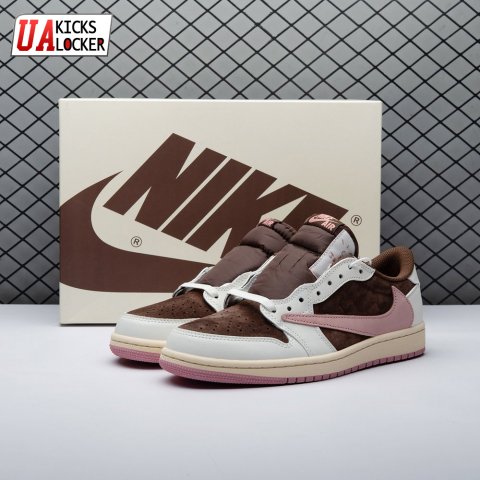 Travis Scott x Air Jordan 1 Low OG "Dark Pony" DZ4137 206 Unisex