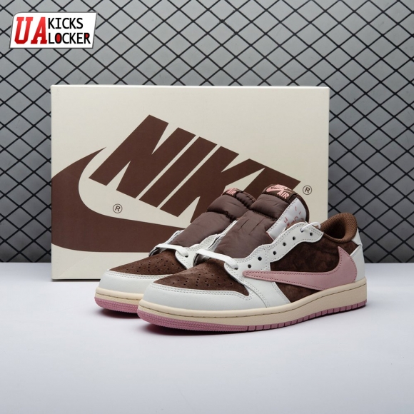Travis Scott x Air Jordan 1 Low OG "Dark Pony" DZ4137 206 Unisex