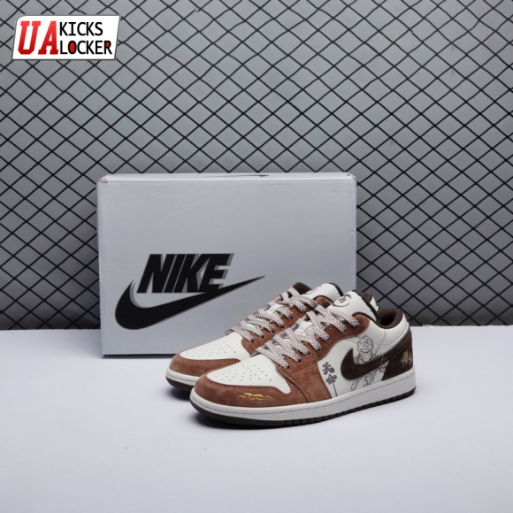 Black Myth Wukong Air Jordan 1 Low DC2024-034 Unisex