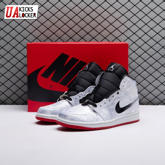 Air Jordan 1 Mid SE Fearless Edison Chen CLOT Unisex