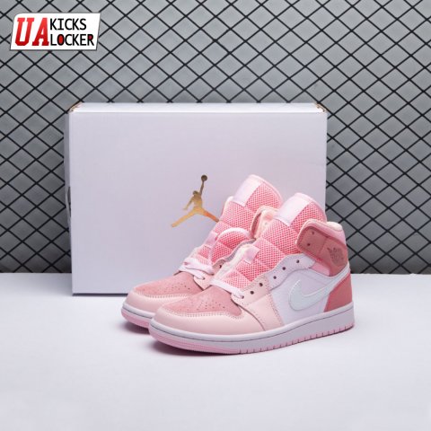 Jordan 1 Mid Digital Pink CW5379-600 Women's