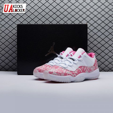 Jordan 11 Retro Low Pink Snakeskin (2019) AH7860-106 Unisex