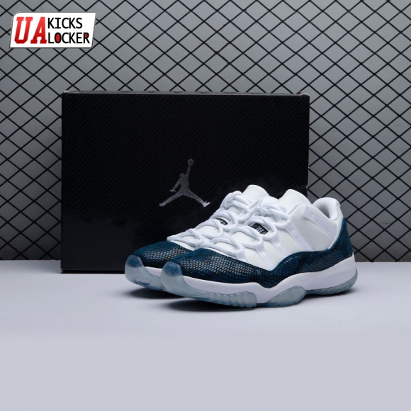 Jordan 11 Retro Low Snake Navy (2019) CD6846-102 Unisex