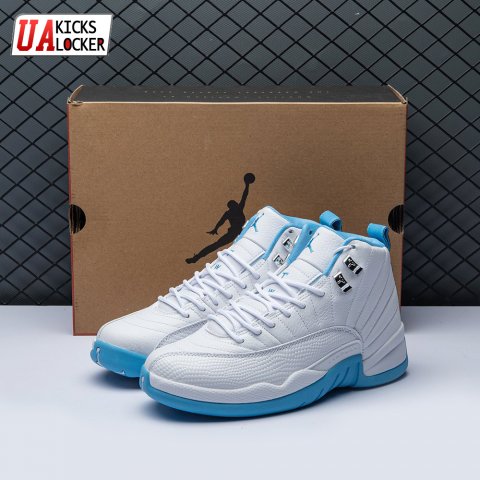 Jordan 12 Retro White University Blue (2004) 308243-142 Men's