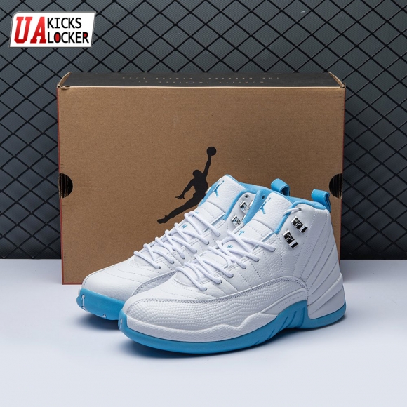 Jordan 12 Retro White University Blue (2004) 308243-142 Men's