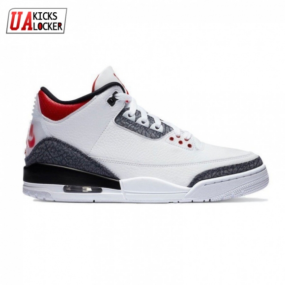 Air Jordan 3 Retro Denim SE 'Fire Red' Men's