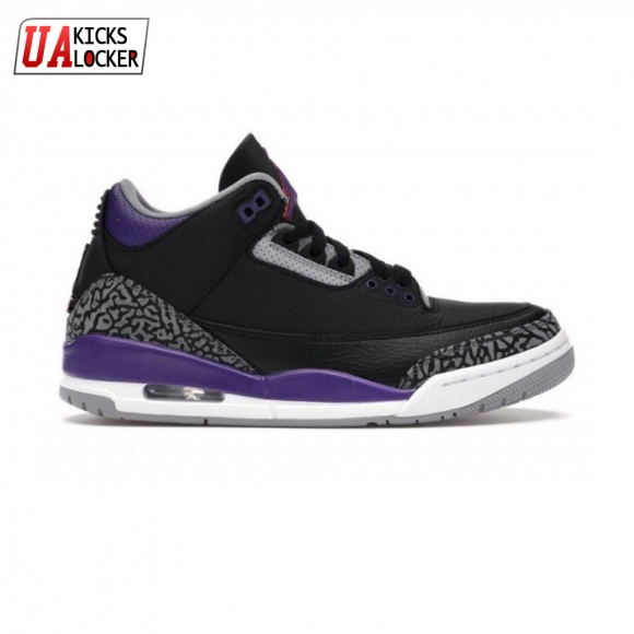 Air Jordan 3 Retro 'Court Purple' Men's
