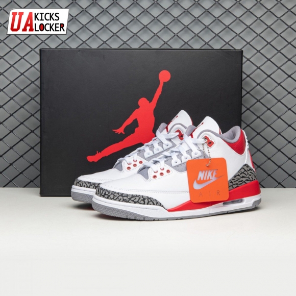 Air Jordan 3 Fire Red DN3707160 Men's