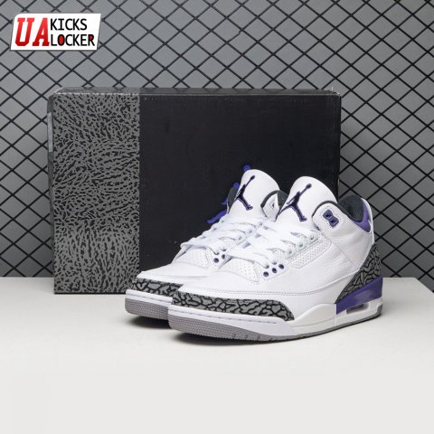 Air Jordan 3 Dark Iris CT8532-105 Men's