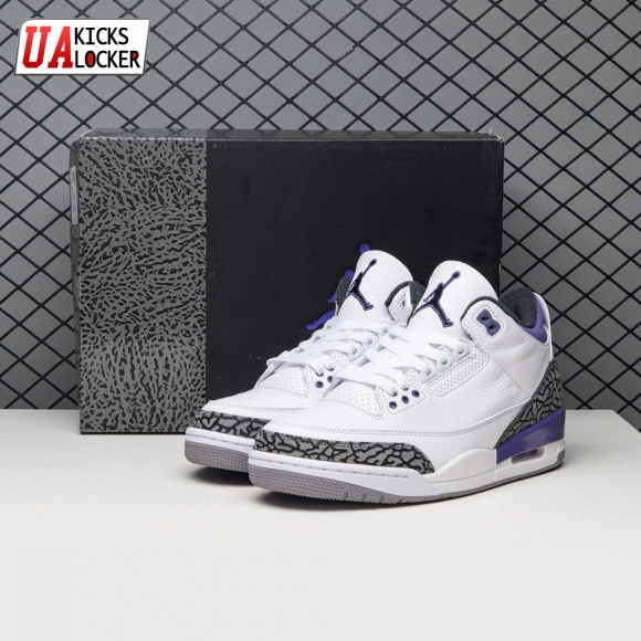 Air Jordan 3 Dark Iris CT8532-105 Men's