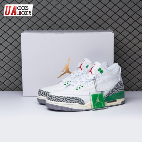 Jordan 3 Retro Lucky Green CK9246-136 Unisex