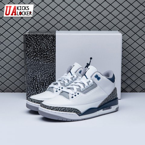 Jordan 3 Retro Midnight Navy CT8532-140 Men's
