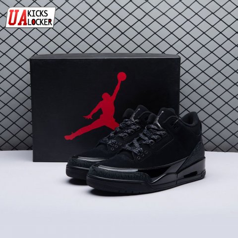 Jordan 3 Retro Black Cat (2025) CT8532-001 Unisex