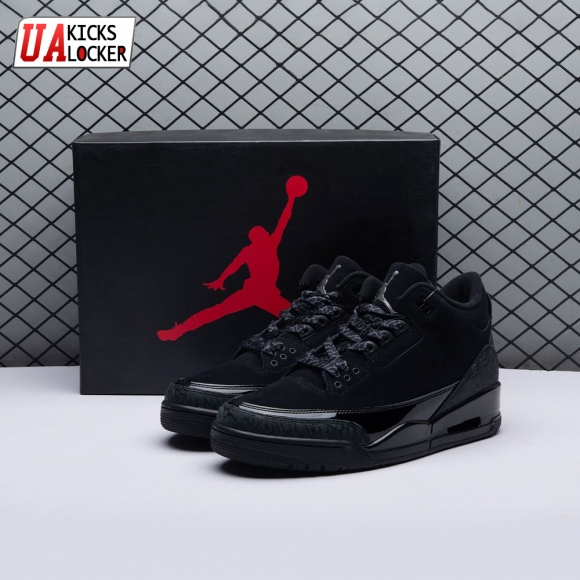 Jordan 3 Retro Black Cat (2025) CT8532-001 Unisex