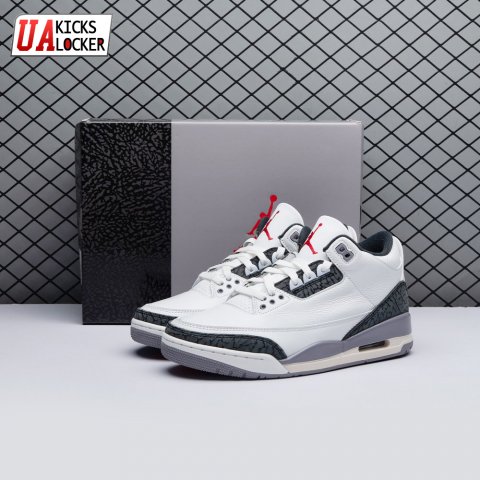 Jordan 3 Retro Cement Grey CT8532-106 Unisex