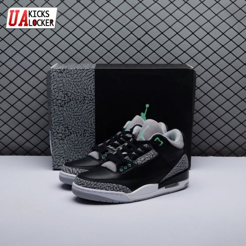 Jordan 3 Retro Green Glow CT8532-031 Unisex