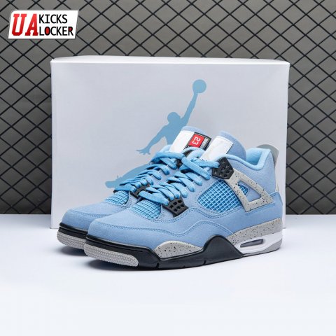 Air Jordan 4 Retro 'University Blue' Unisex