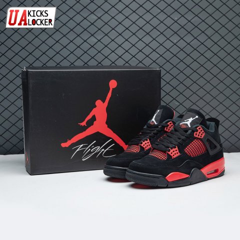 Jordan 4 Retro Red Thunder Unisex