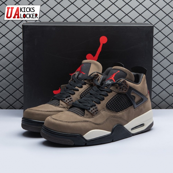 Jordan 4 Retro Travis Scott Cactus Jack Men's