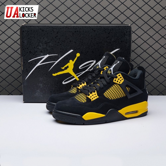 Jordan 4 Retro Thunder (2023) DH6927-017 Unisex