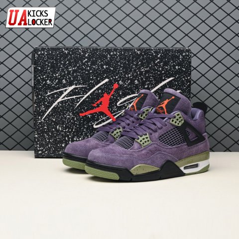 AIR JORDAN 4 RETRO CANYON PURPLE Unisex