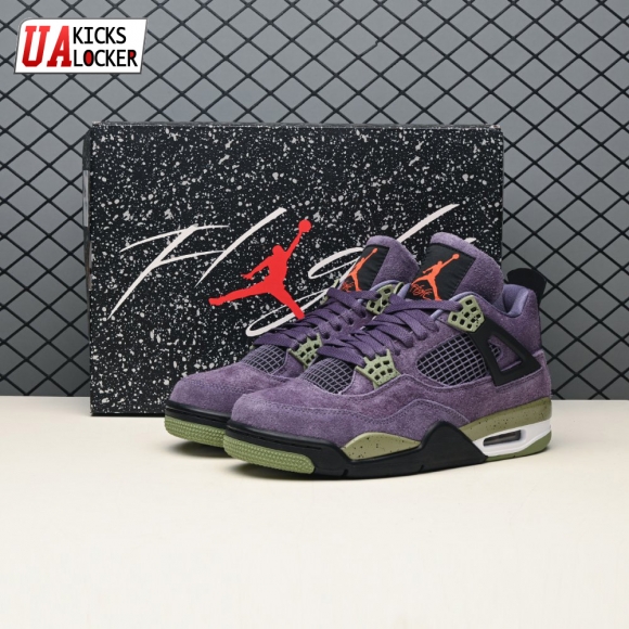 AIR JORDAN 4 RETRO CANYON PURPLE Unisex