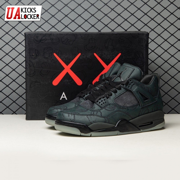 Jordan 4 Retro Kaws Black 930155-001 Men's