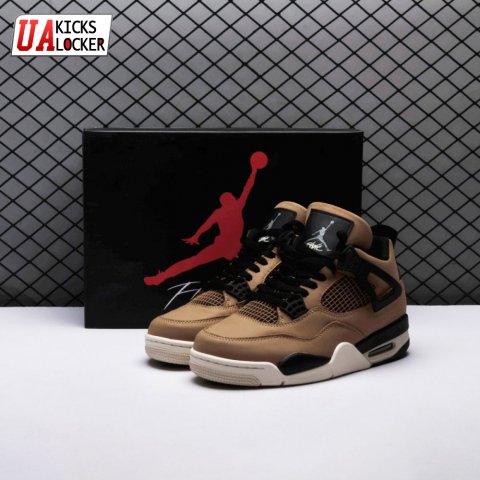 Jordan 4 Retro Fossil AQ9129-200 Unisex
